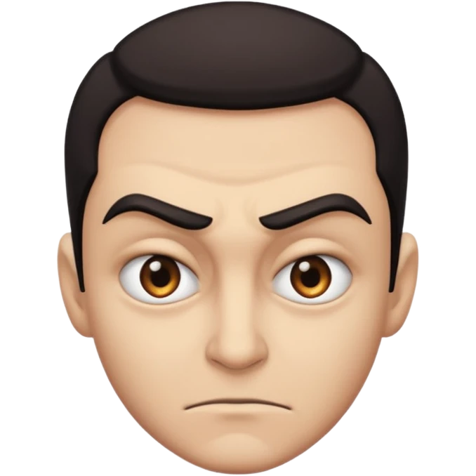 Evil smirk emoji