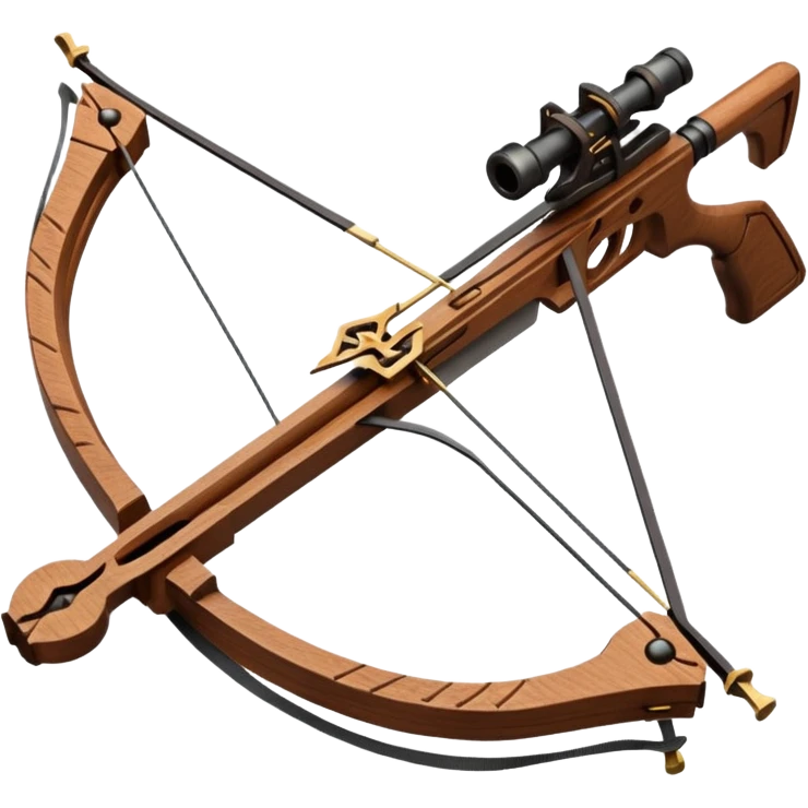 wooden crossbow emoji