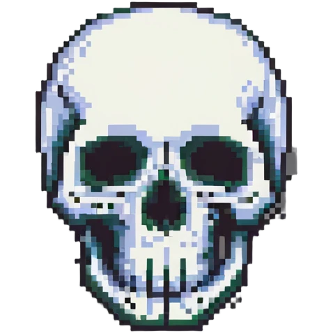 skull simple design emoji