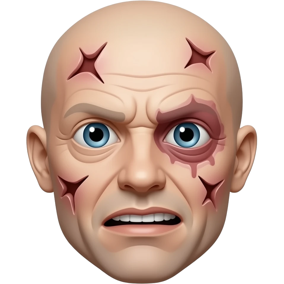 distorted mutilated emoji emoji