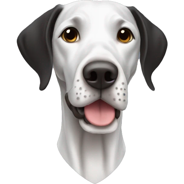 black short haired pointer emoji
