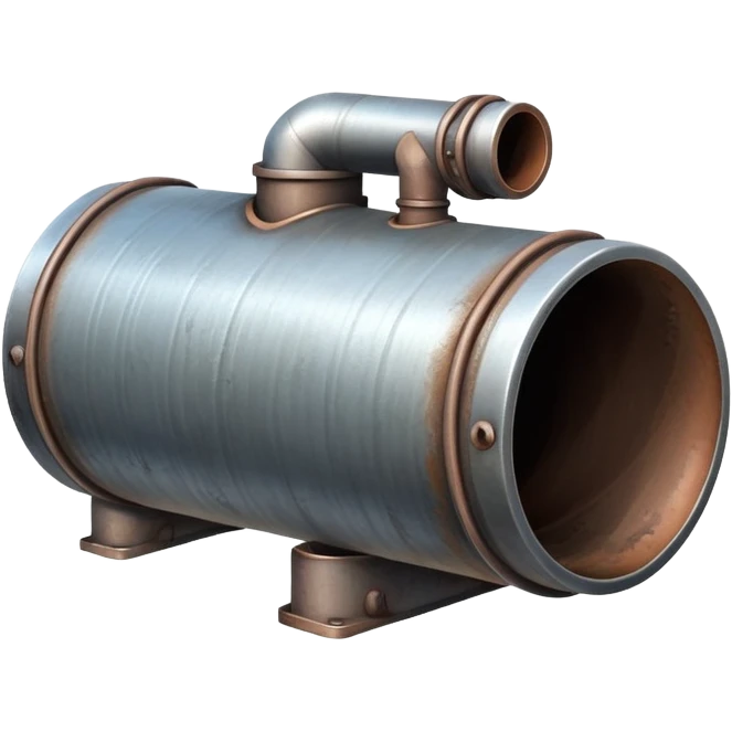 /industrial pipe emoji