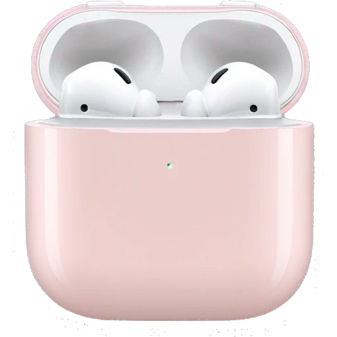 pastel pink airpods max emoji