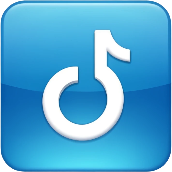 Tiktok mavi tik emoji