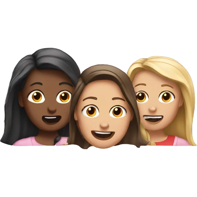 Friends gossiping  emoji