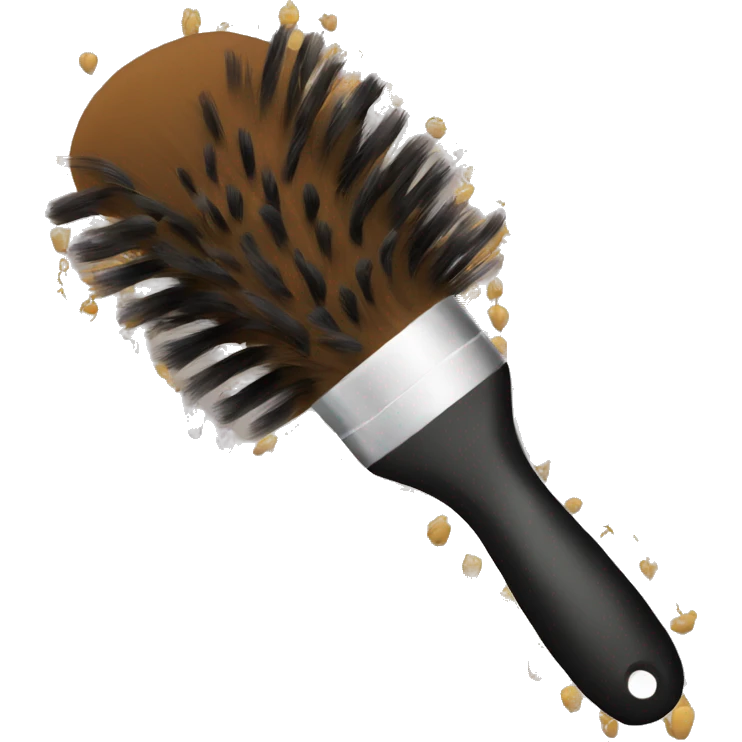 Hair color brush  emoji