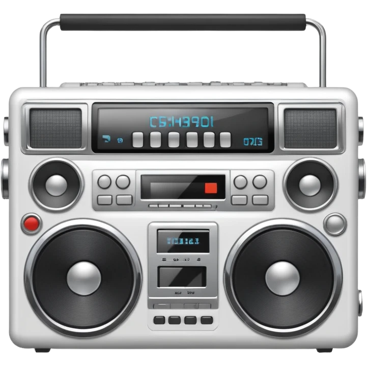 Белый Бумбокс emoji