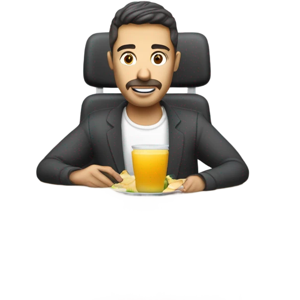 Mediensucht aber beim Essen emoji