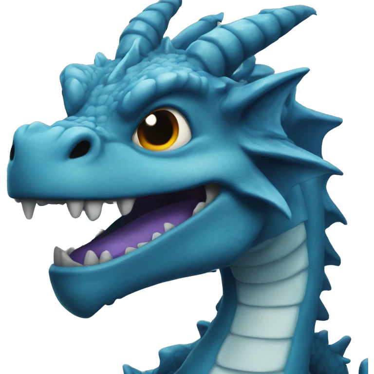 blue dragon emoji