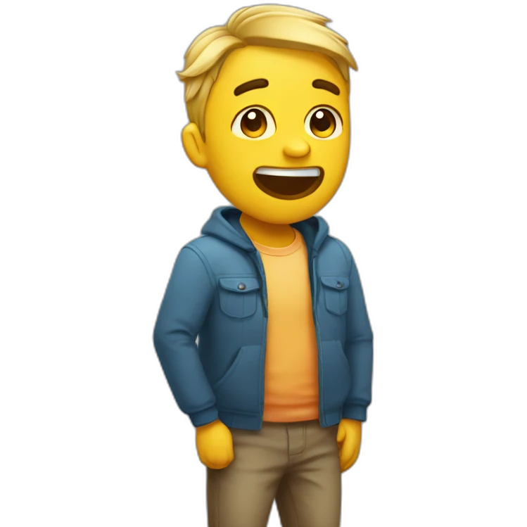 massively embarrassed emoji