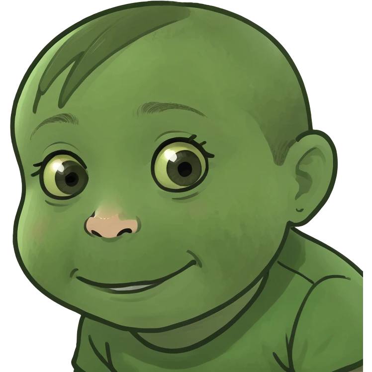 A down syndrome kid emoji