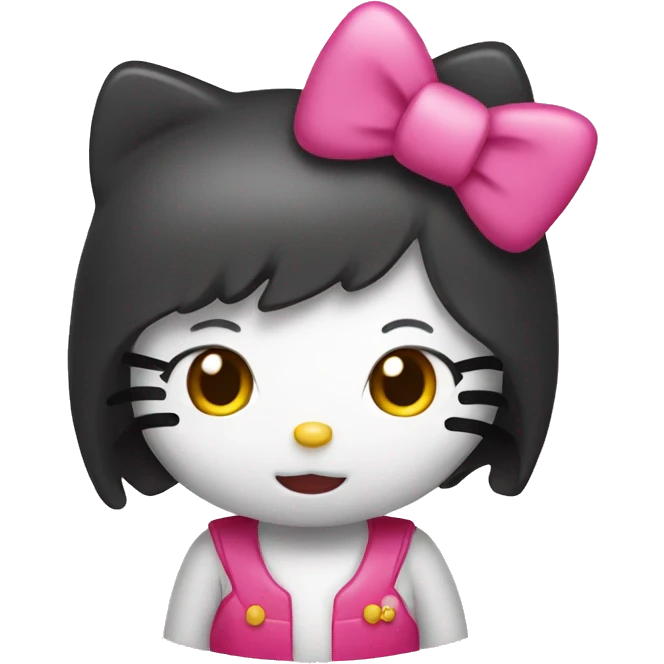 Hello kitty emoji