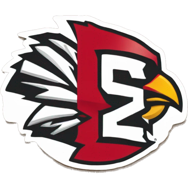 Illinois state unversity cardinalhead logo emoji
