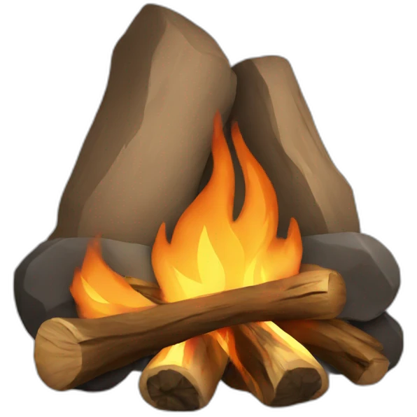 Campfire emoji