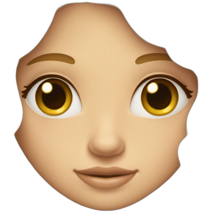Fille avec des cheveux longs bouclés blond qui surf emoji