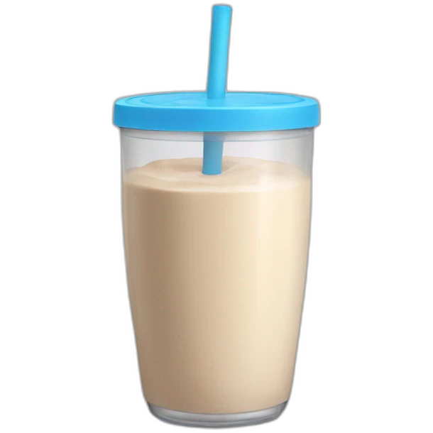 Protein shake emoji