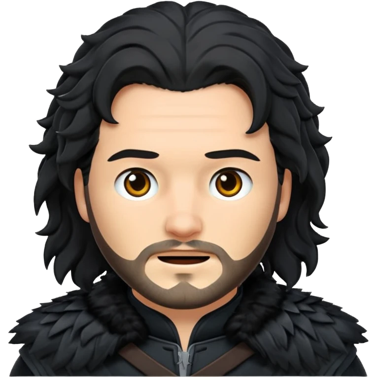 Tu peux créer un emojis Jon snow emoji