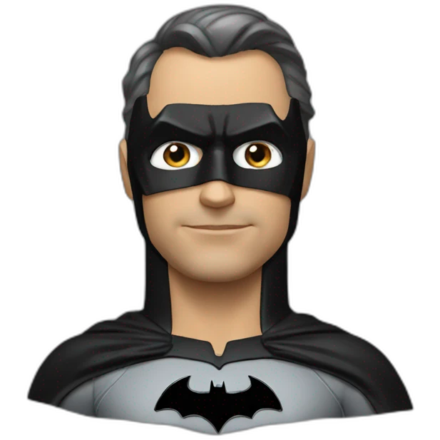 batman realistic emoji