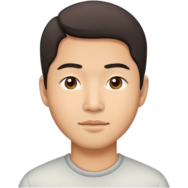 Asian man emoji