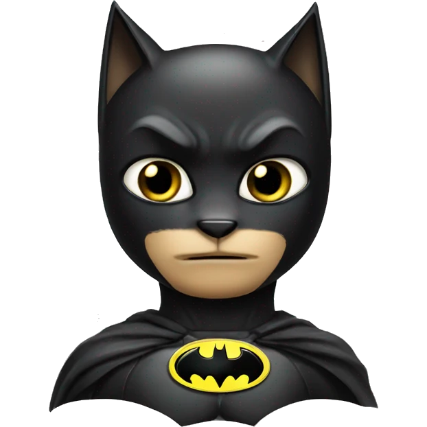 batman cat  emoji
