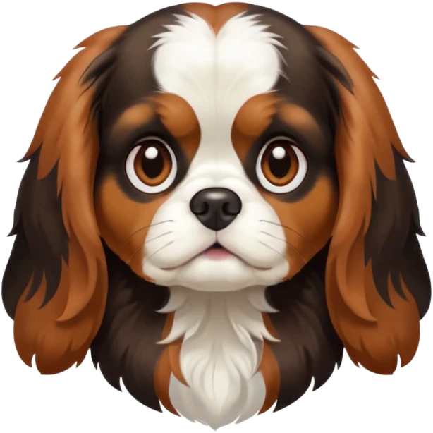 Chienne King charles emoji