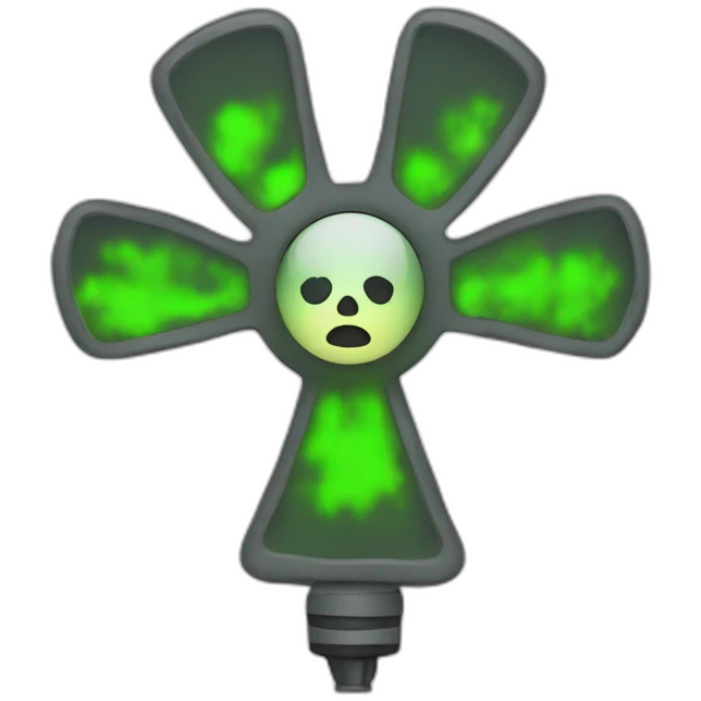 nuclear-with-hand emoji