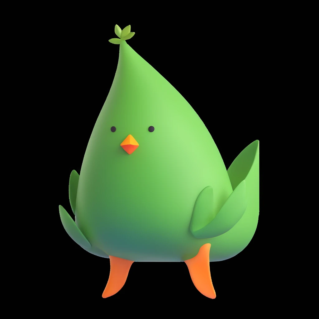 Веточка зелени emoji