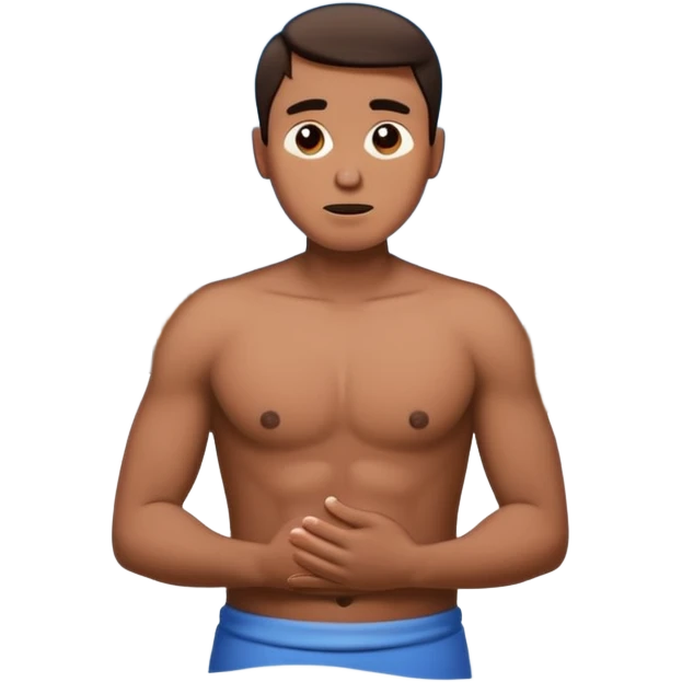 no me gusta el frio emoji hombre de torzo iOS agarrandose habrasanzose  que este en la nieve emoji