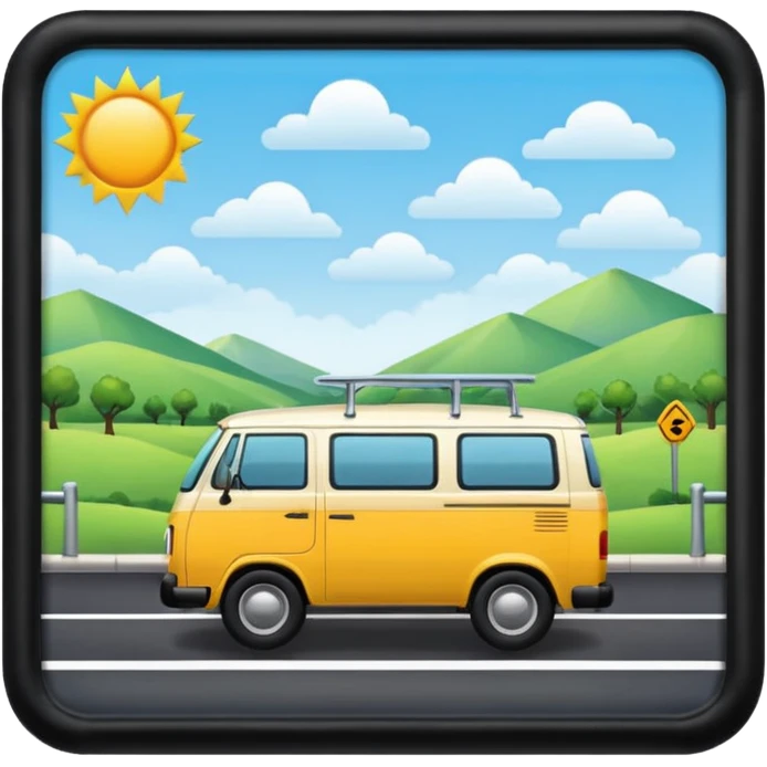 Van trip emoji
