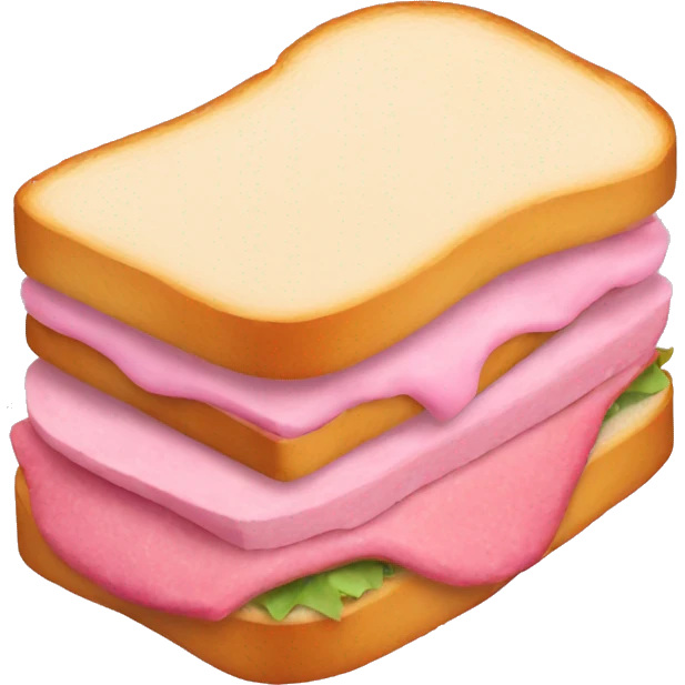 Pink sandwich  emoji