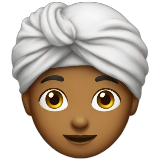 Kids with turban emoji