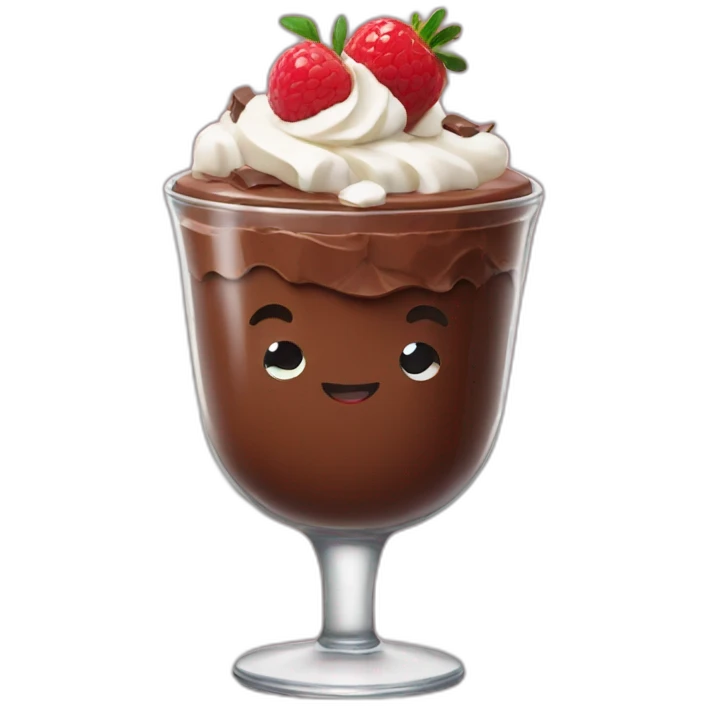 chocolate-parfait emoji