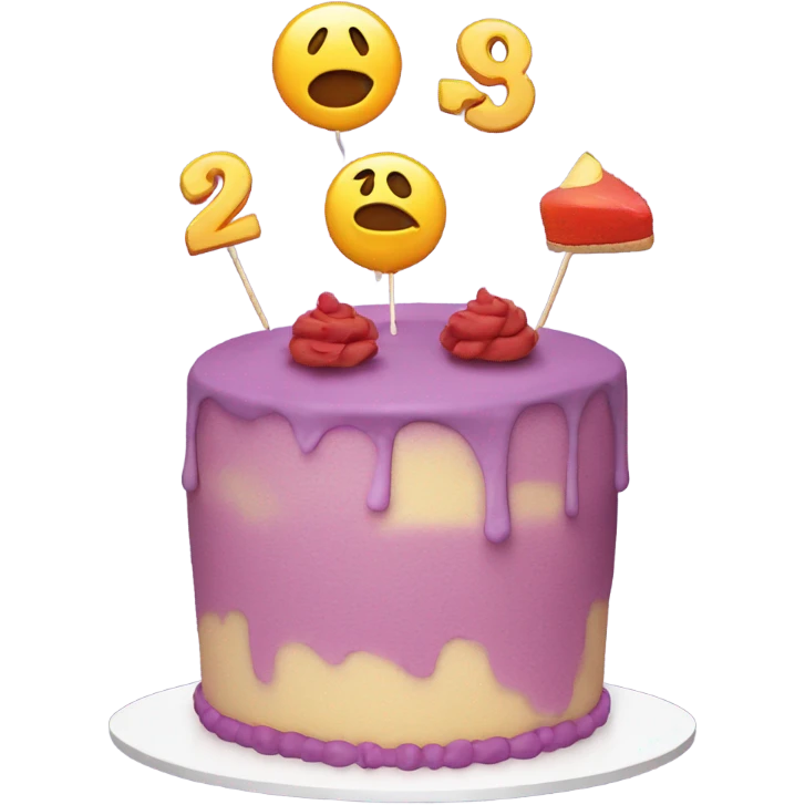 29th birthday cake  emoji