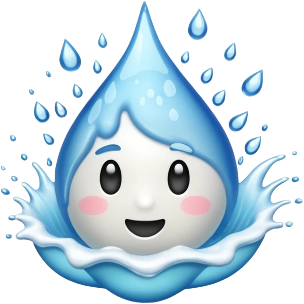 White water splash emoji