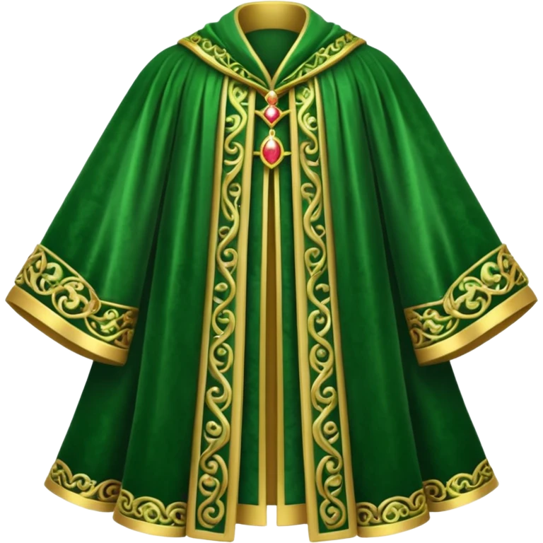  green Royal Robes emoji