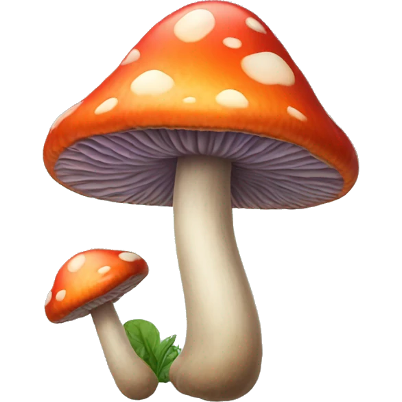 Trippy mushroom emoji
