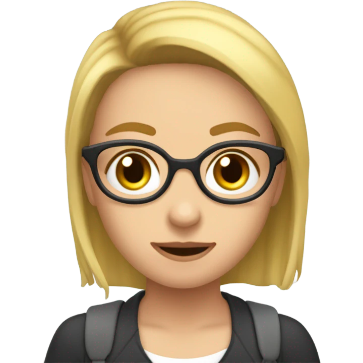 Hailey welch with a speech bubble that says "hawk tuah" emoji