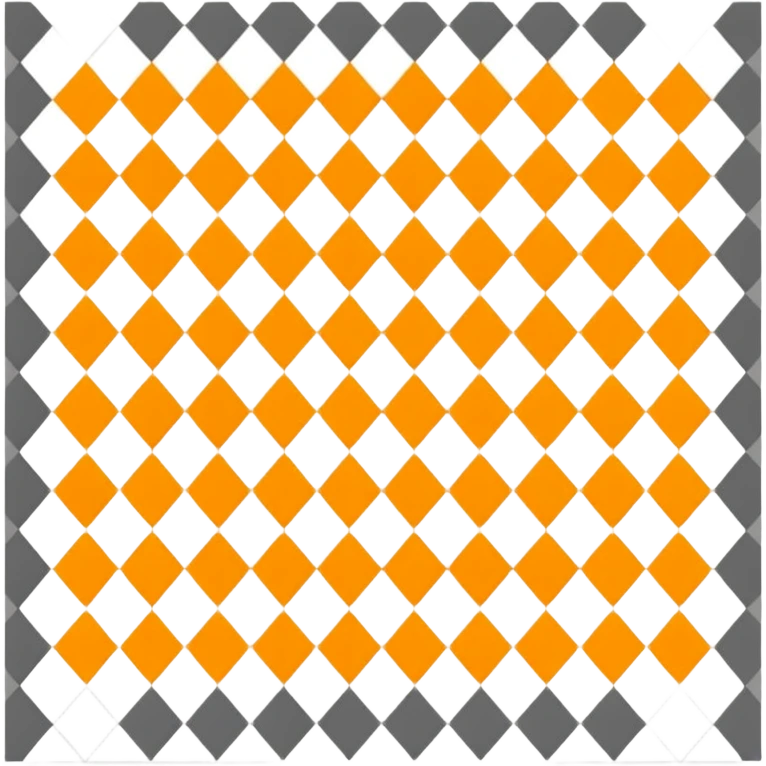 Gray and white checkered pattern, 8x8 grid, minimalist design, flat colors emoji