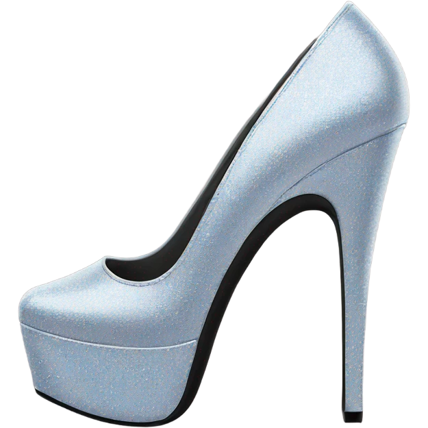10 inch platform high heels. emoji