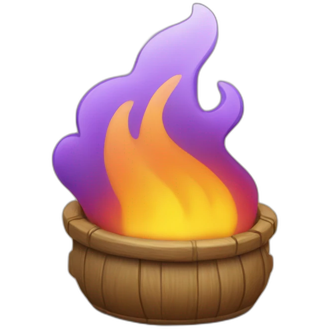 heroku on fire emoji