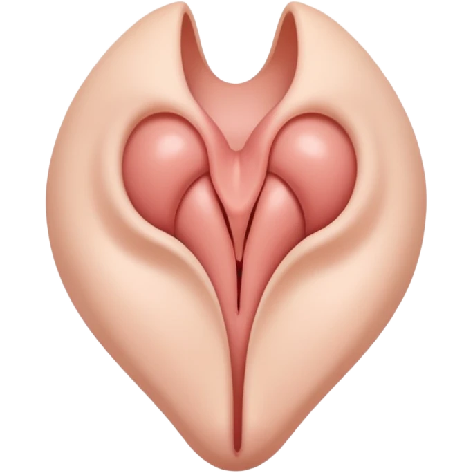a nude vagina emoji