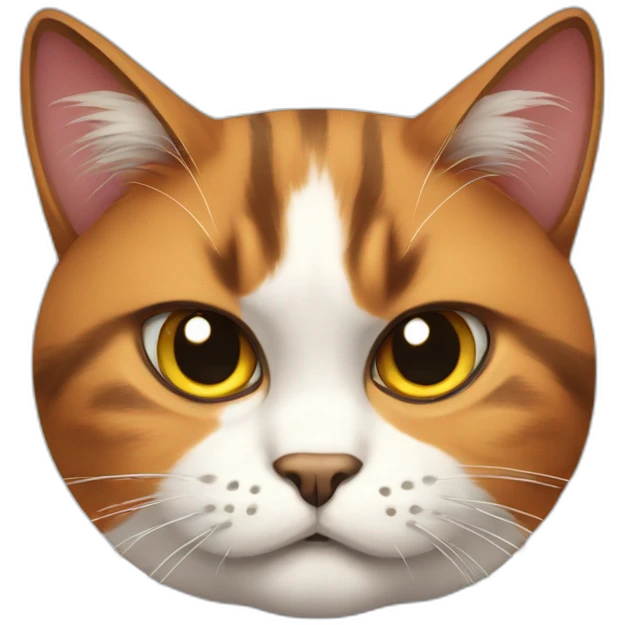 angry calico cat emoji