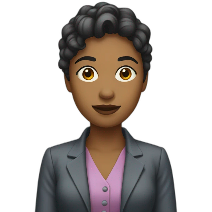 Femme decolter emoji