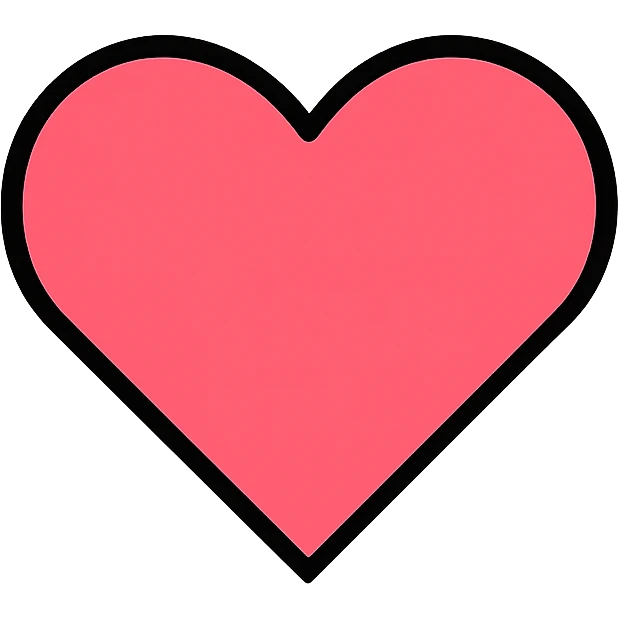 heart in color EA9197 emoji
