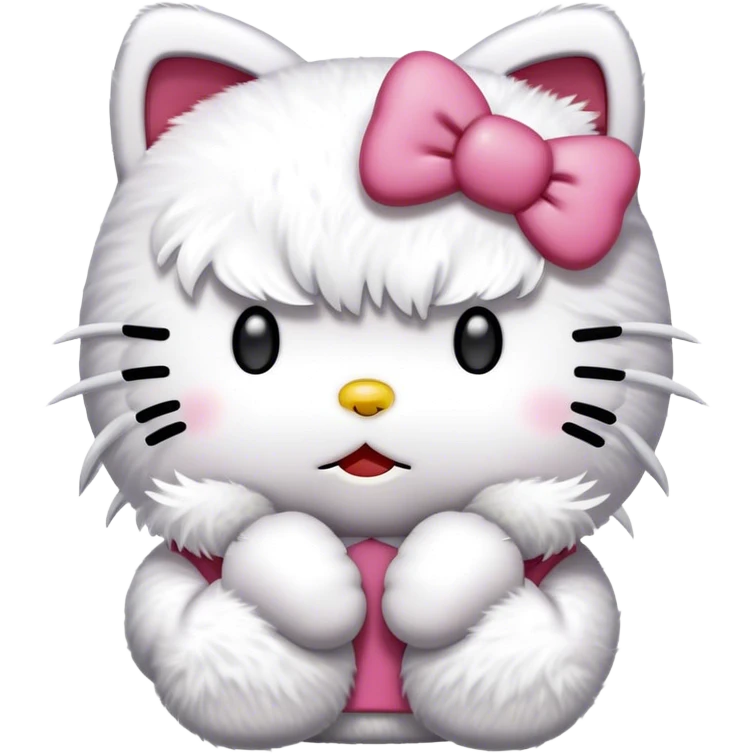 Hello kitty estresada  emoji