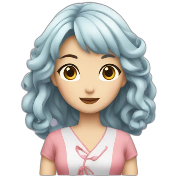 Marina（Japanese Girl） emoji