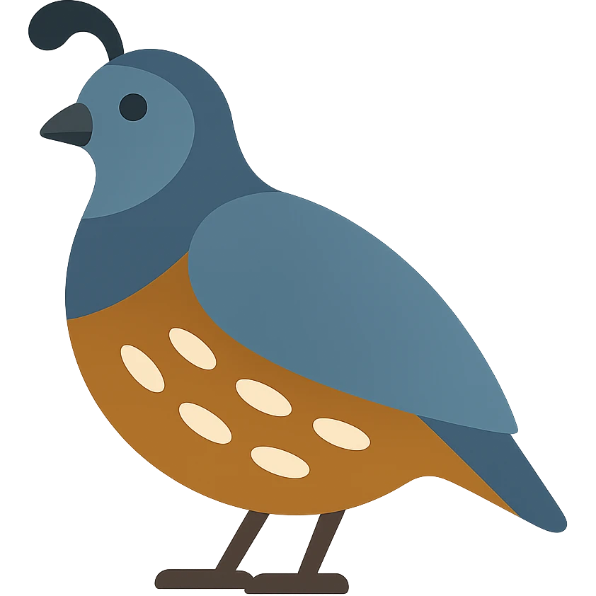 Quail emoji