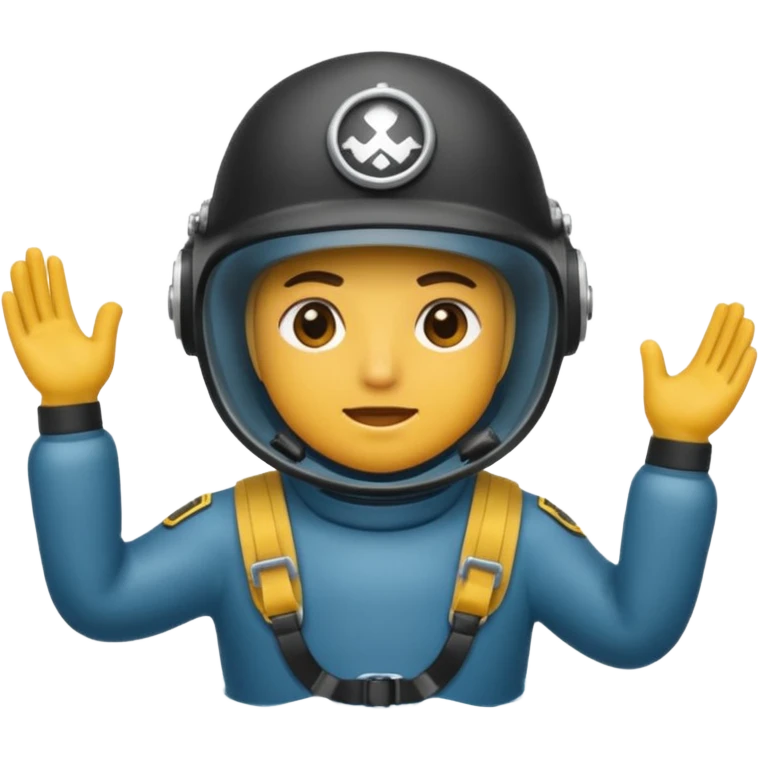 Crea un emoji de un soldador subacuatico emoji