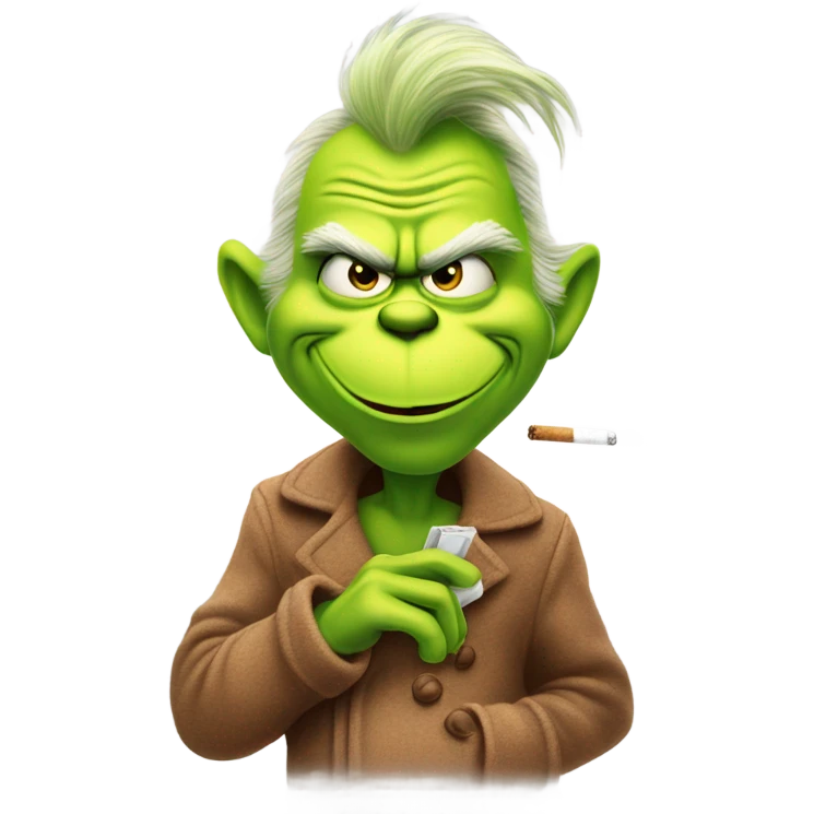 bestgrinch going on a smpke break emoji