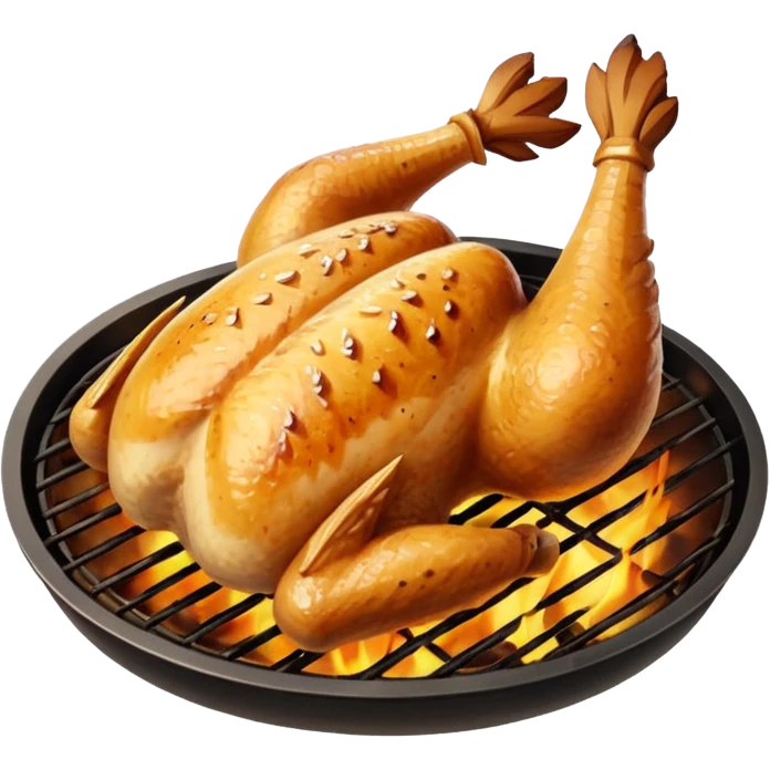grilled chicken emoji